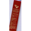 2" x 8" Stock Prayer Ribbon Bookmarks (The Difference)